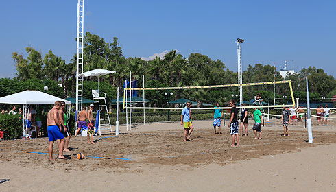 Beachvolleyball in Side