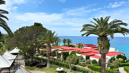 Meerblick aus dem Restaurant