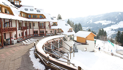 Anlage im Winter